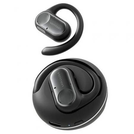 Auriculares Deportivos Bluetooth Vention Open Ear OpenBeat O11 NBPB0 con estuche de carga/ Negros