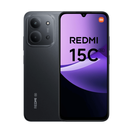 Xiaomi Redmi 15C 5G 4GB 256GB Negro Midnight Gray | Envío 24H | Mejor Precio