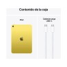 iPad 2025 Amarillo vista lateral diseño delgado ligero elegante