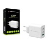 CARGADOR CONCEPTRONIC CARGA RAPIDA PD 1 PUERTO USB TIPO A 2 PUERTOS USB TIPO C ALTHEA 65W BLANCO