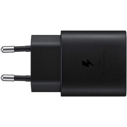 CARGADOR SAMSUNG EP-TA800NBE USB TIPO C NEGRO 25W BULK