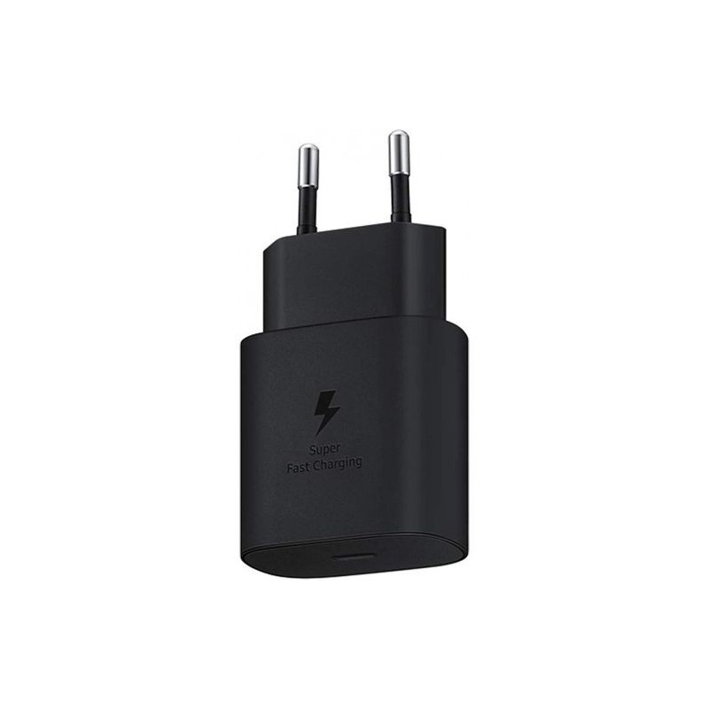 CARGADOR SAMSUNG EP-TA800NBE USB TIPO C NEGRO 25W BULK