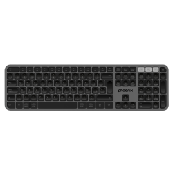 Teclado Inalámbrico Multidispositivo Phoenix K300 Blueooth Dual y 2.4Ghz