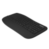 Phoenix K201 Teclado Ergonomico Inalambrico 2.4Ghz Negro