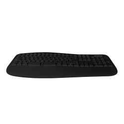 Phoenix K201 Teclado Ergonomico Inalambrico 2.4Ghz Negro