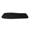 Phoenix K201 Teclado Ergonomico Inalambrico 2.4Ghz Negro