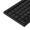 Phoenix K100 Teclado Multimedia USB Negro