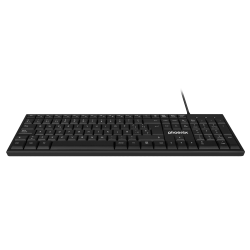 Phoenix K100 Teclado Multimedia USB Negro