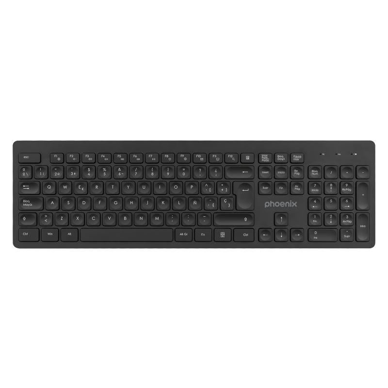 Phoenix Teclado Inalámbrico Regulable K200