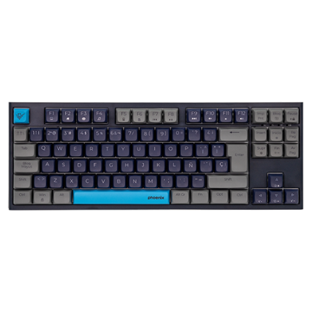 Teclado Gaming Royal PBT Mecanico Negro