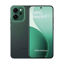 Oppo Reno14 F 5G: 256GB, 6000mAh y Cámara 50MP 🌿