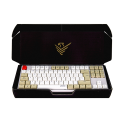 Teclado Gaming Royal PBT Mecanico Blanco