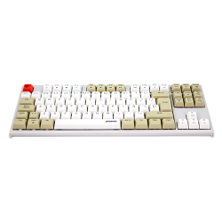 Teclado Gaming Royal PBT Mecanico Blanco