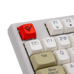 Teclado Gaming Royal PBT Mecanico Blanco