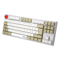 Teclado Gaming Royal PBT Mecanico Blanco