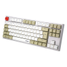 Teclado Gaming Royal PBT Mecanico Blanco