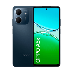Oppo A5x: 128GB, 6000mAh y Resistencia IP65 💧