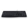 Teclado Logitech K120 usb negro Aleman