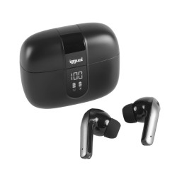 iggual Auriculares inalámbricos TWS Bluetooth negro