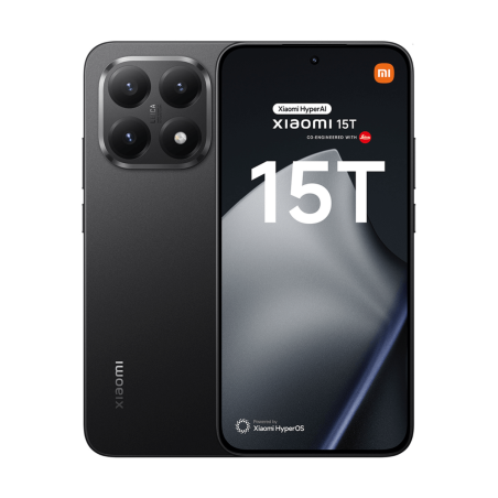 Xiaomi 15T 5G 12GB+256GB Negro | Leica 5x Zoom Pro 📱