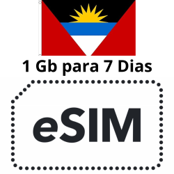 Esim Barbados - 1 GB - 7 días