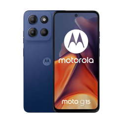 Motorola Moto G15 4G Azul: 50MP, 5200mAh, Dolby Atmos | Mejor Precio