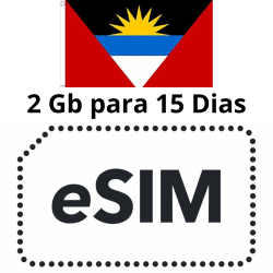 Esim Barbados - 2 GB - 15 días