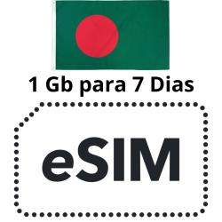 Esim Bangladesh - 1 GB - 7 días