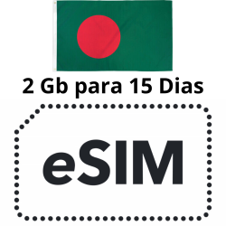 Esim Bangladesh - 2 GB - 15 días