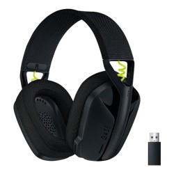 AURICULARES CON MICRÓFONO LOGITECH G435 GAMING INALÁMBRICOS NEGROS