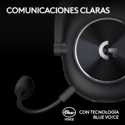 Auriculares Gaming Logitech G Pro X 2 Inalámbricos con Lightspeed Negros