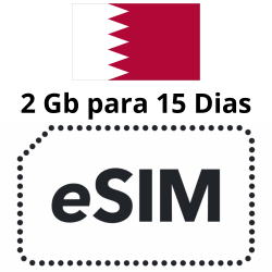 Esim Bahrein - 2 GB - 15 días