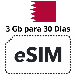 Esim Bahrein - 3 GB - 30 días