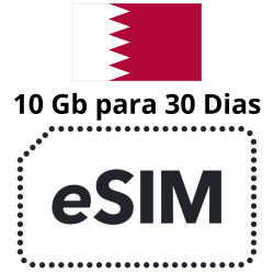 Esim Bahrein - 10 GB - 30 días