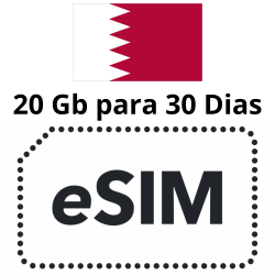 Esim Bahrein - 20 GB - 30 días
