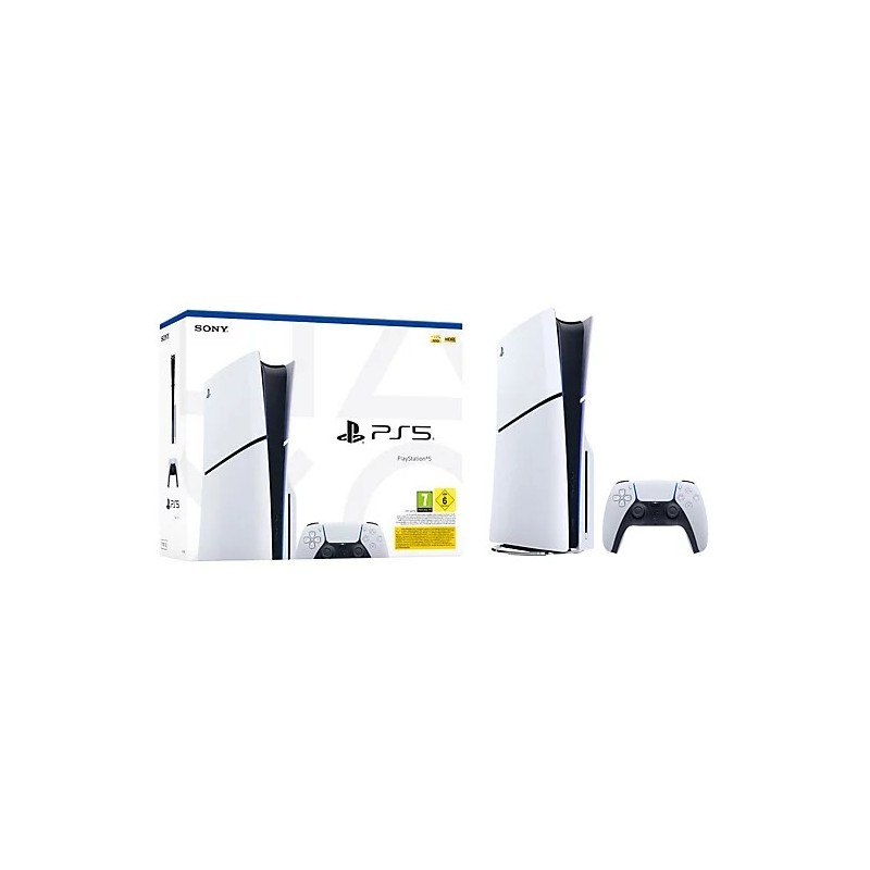 PS5 Slim con Lector 📀 ¡Diseño Compacto y SSD 1TB! PS5 Slim con Lector 📀 ¡Diseño Compacto y SSD 1TB!