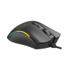 Raton Gaming Phoenix Void 12000 DPI de alto rendimiento negro RGB usb