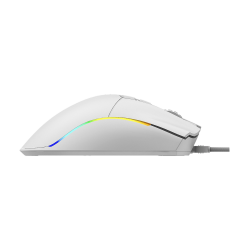 Raton Phoenix Gaming Void 12000 DPI de alto rendimiento blanco RGB USB configurable