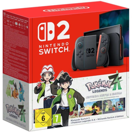 NUEVA Switch 2 (256GB) + Leyendas Pokémon: Z-A | Edición Especial