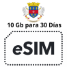 Esim Saint Barthélemy - 10 GB - 30 días