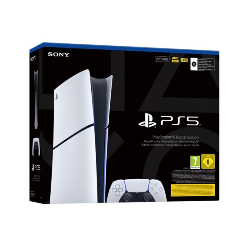 PS5 Digital Slim 825GB Chasis E | Potencia y Estilo PlayStation