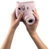 CAMARA FUJIFILM MINI INSTAX 12 FLASH AUTOEXPOSICION ROSA