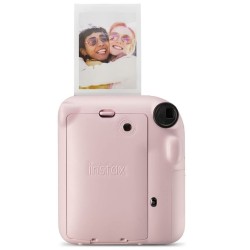 CAMARA FUJIFILM MINI INSTAX 12 FLASH AUTOEXPOSICION ROSA