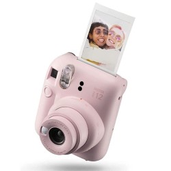 CAMARA FUJIFILM MINI INSTAX 12 FLASH AUTOEXPOSICION ROSA