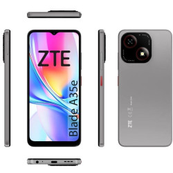 ZTE Blade A35E 2GB/ 32GB/ 6.52"/ Gris Oscuro