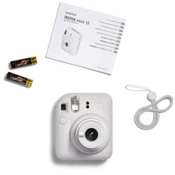 CAMARA FUJIFILM MINI INSTAX 12 FLASH AUTOEXPOSICION BLANCO ARCILLA