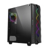 Torre Gaming RGB, Cristal Templado, Compatible con Placas ATX,