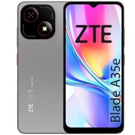 ZTE Blade A35E 2GB/ 32GB/ 6.52"/ Gris Oscuro