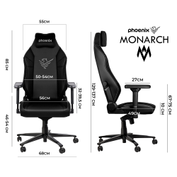 Monarch Silla Gaming Cuero Talla R