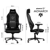 Monarch Silla Gaming Cuero Talla R